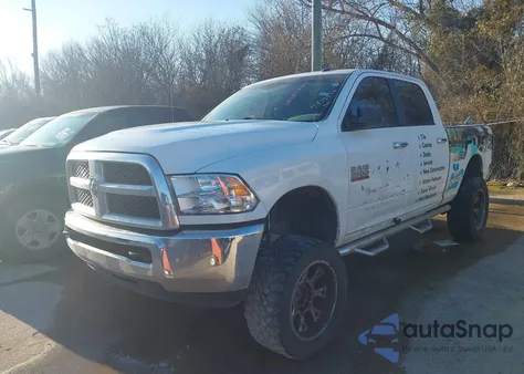 2015 Ram 2500 Slt из США, поврежденный, VIN 3C6UR5DL3FG645861